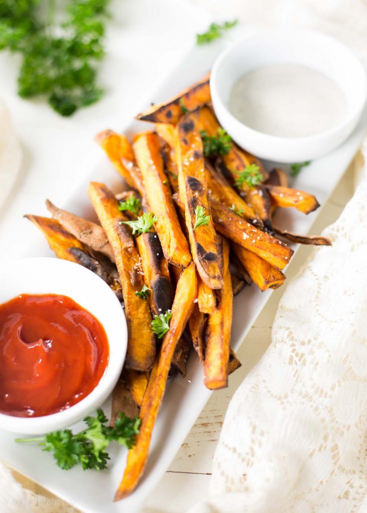 Sweet Potato Fries Oven Baked Recipe (Perfectly Cooked Fries)
