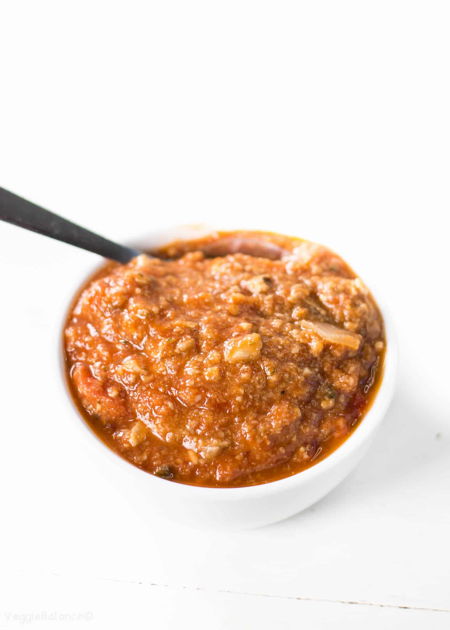 Vegan Sloppy Joe in a bowl