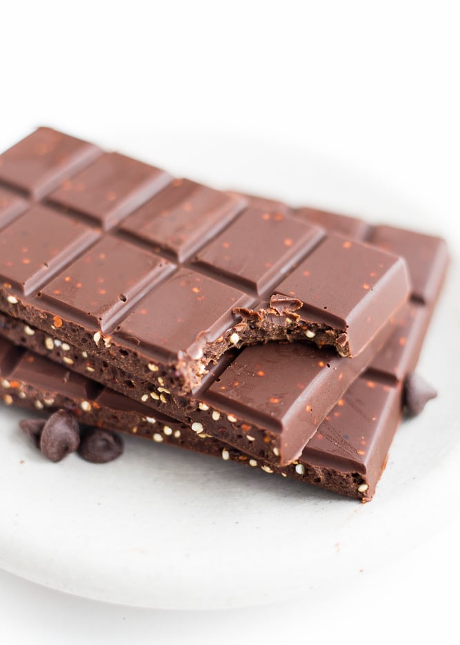 Chocolate Quinoa Bark (Gluten-Free Chocolate Recipe)