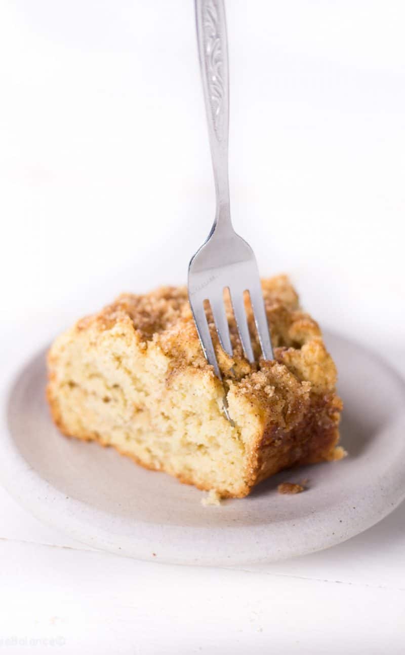 Gluten Free Sour Cream Coffee Cake Recipe