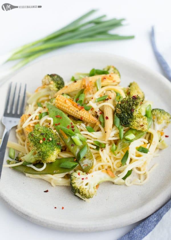 Delicious Gluten Free Lo Mein in Under 20 Minutes Recipe