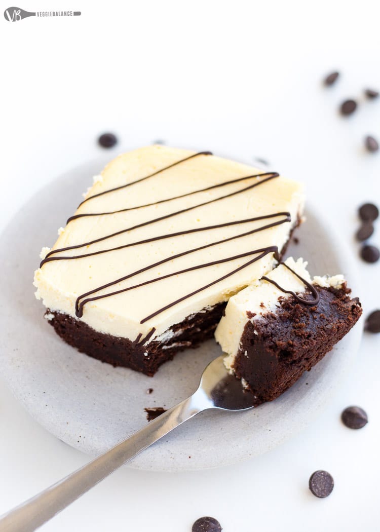 Cheesecake Topped Brownies Recipe