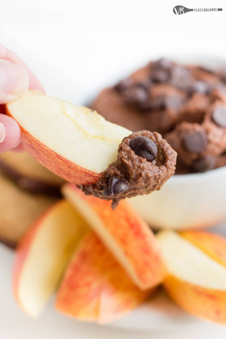 Brownie Batter Hummus aka Chocolate Hummus