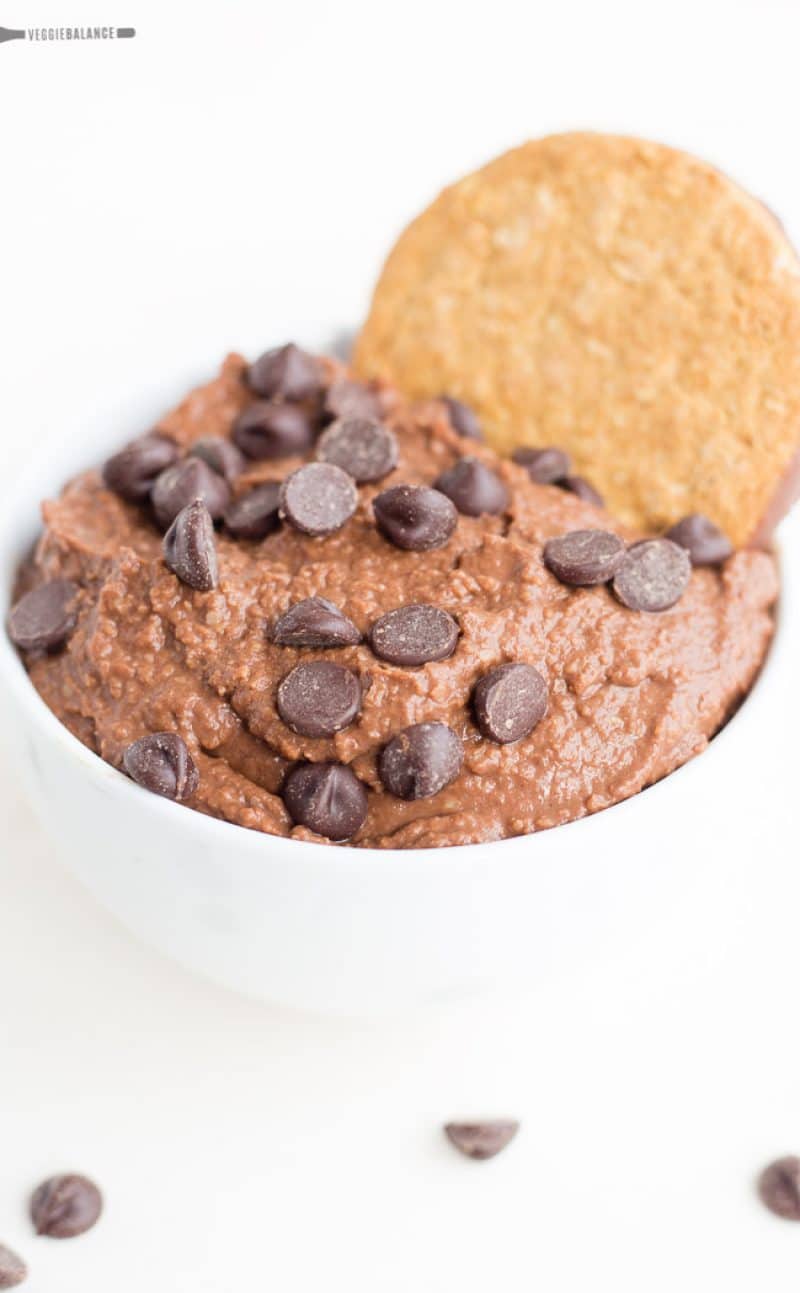 Brownie Batter Hummus aka Chocolate Hummus Recipe