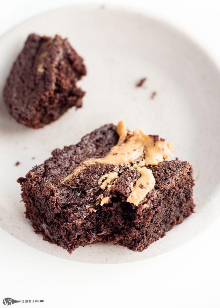 Gluten Free Peanut Butter Brownies recipe