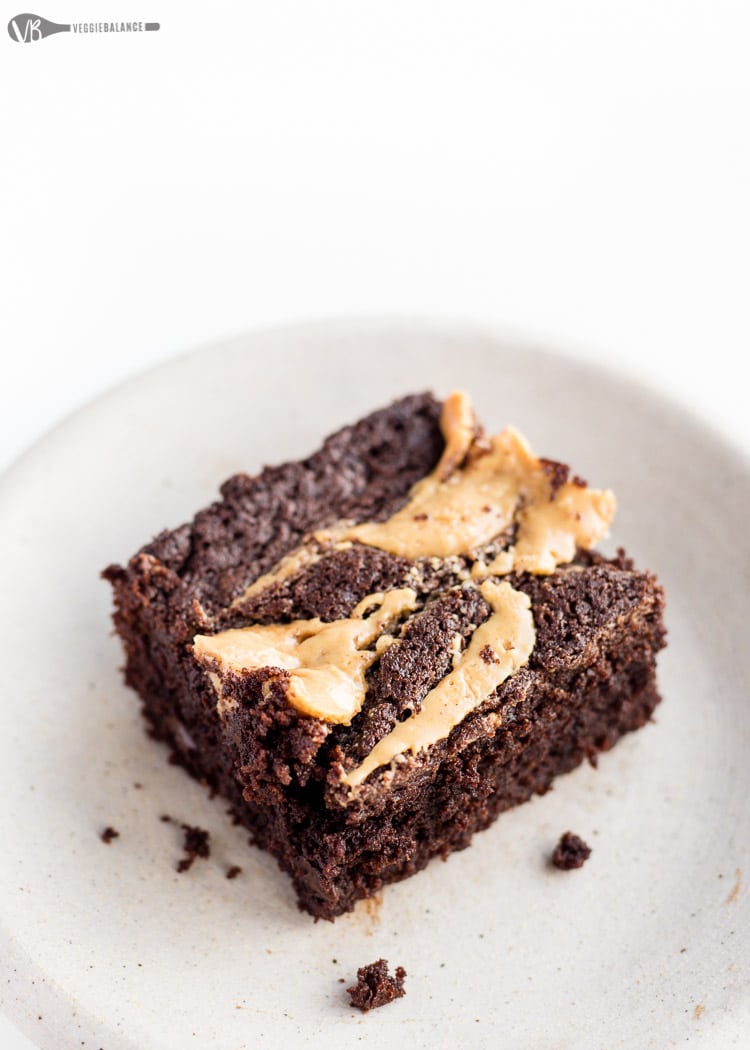 Gluten Free Peanut Butter Brownies recipe