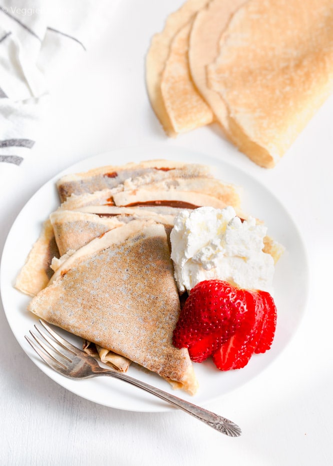 Gluten free crepes - Veggie Balance