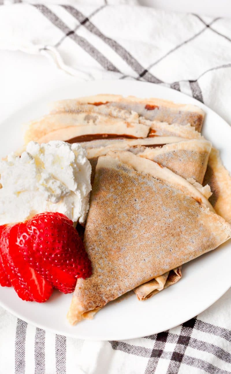 Gluten Free Crepes Recipe