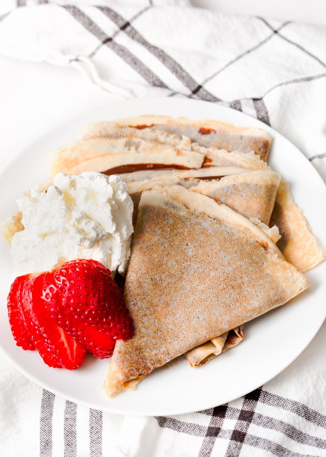 Gluten free crepes - Veggie Balance