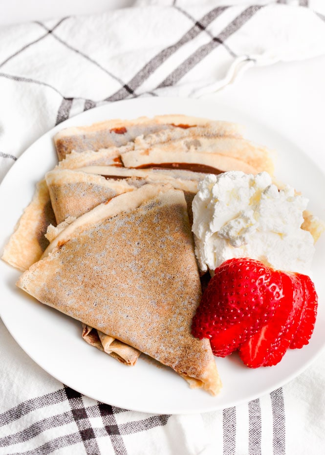 Gluten free crepes - Veggie Balance