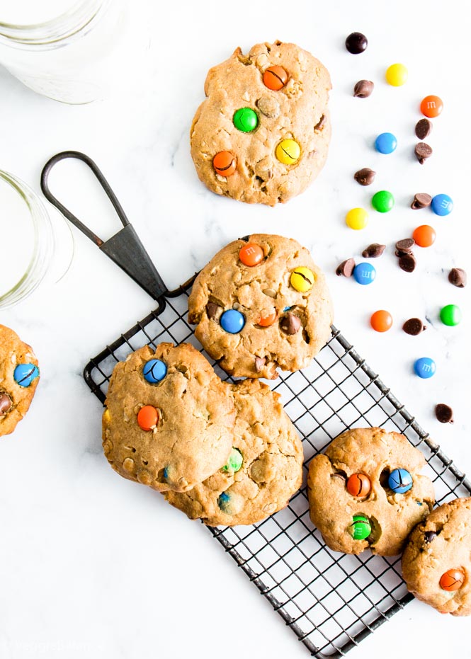 Gluten Free Monster Cookies