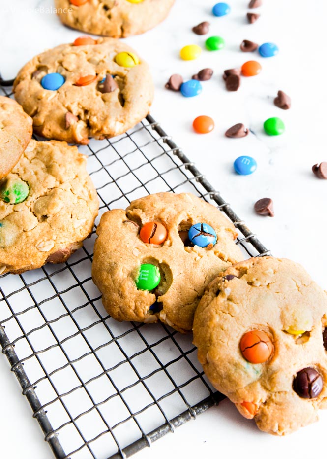 Gluten Free Monster Cookies