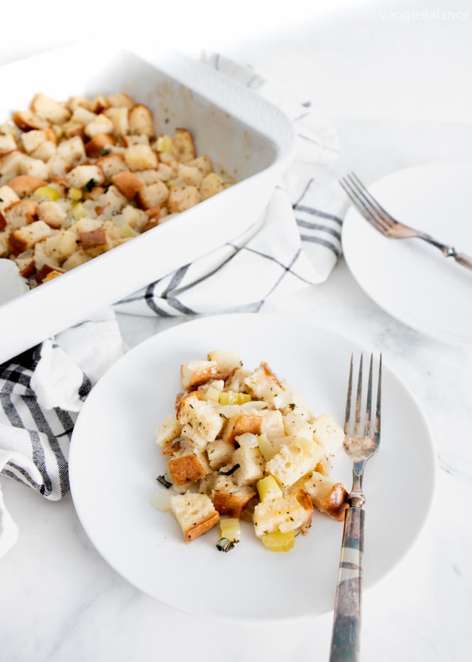 Gluten Free Stuffing | Veggie Balance