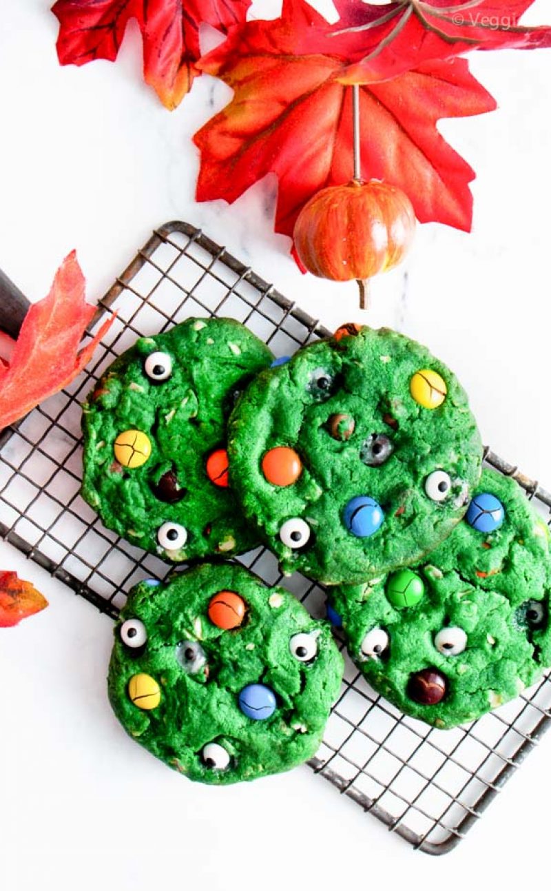 Halloween Monster Cookies Recipe