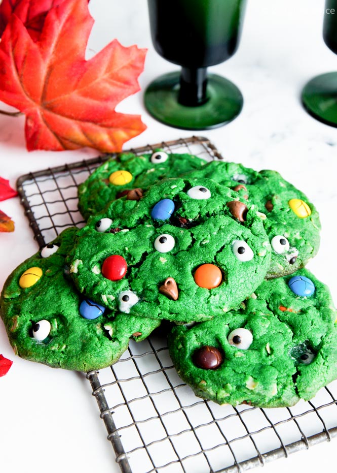 Halloween Monster Cookies Gluten Free