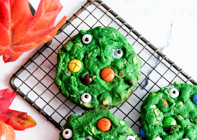 Halloween Monster Cookies Gluten Free