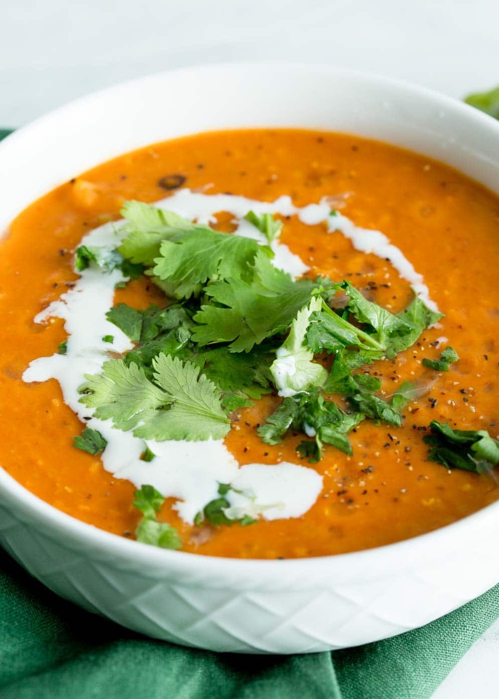 Instant Pot Red Lentil Soup