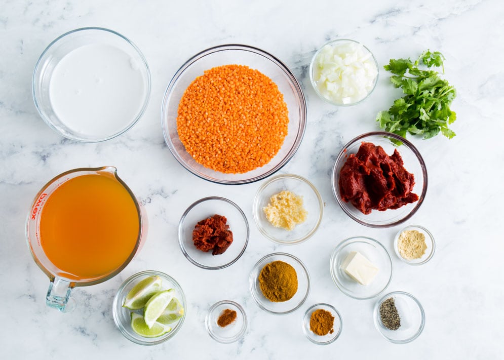 Curry Red Lentil Soup