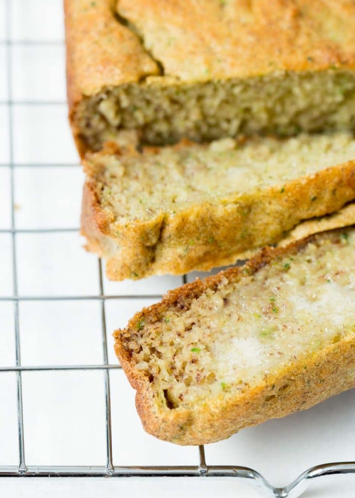 Gluten Free Vegetarian Zucchini Bread