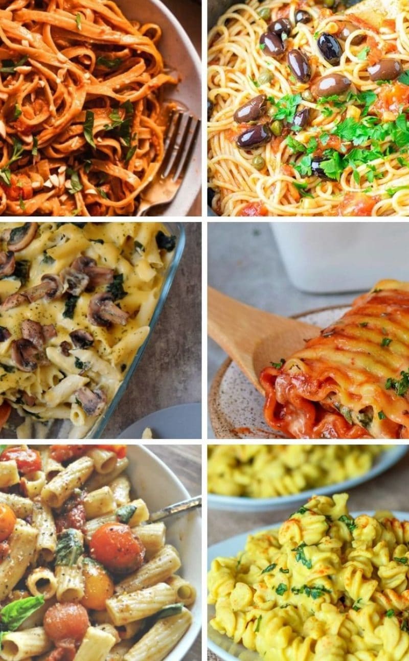 40 Easy Vegan Pasta Recipes To Delight Your Tastebuds!